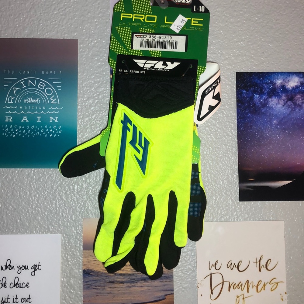 Brand new fly racing pro lite gloves